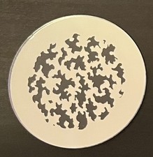 Glass gobo type 107 - 37.5 mm suitable for Martin Mac2000