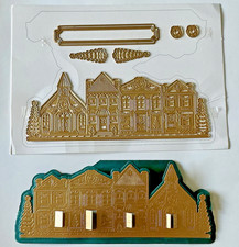 Anna Griffin Christmas Village Dies Card Making Easel Missing Outline