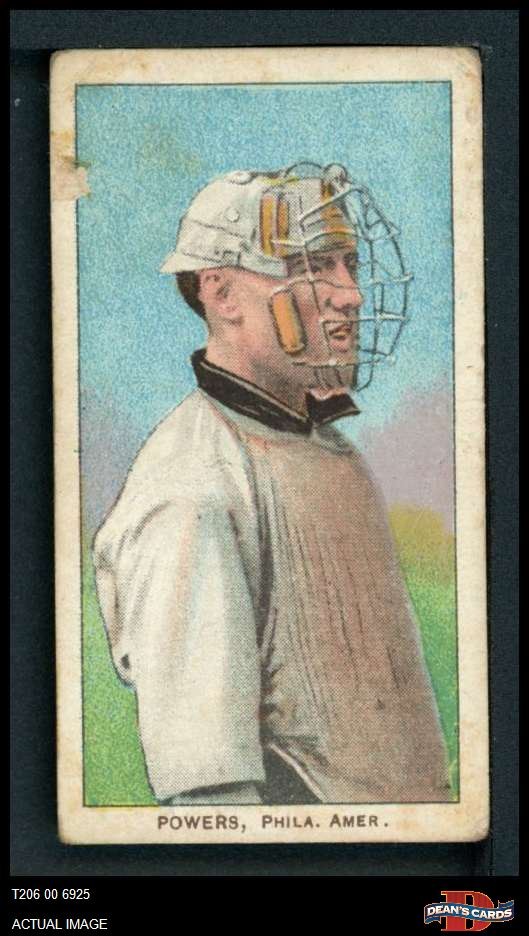 1909 T206 Mike Powers Athletics 1.5 - FAIR