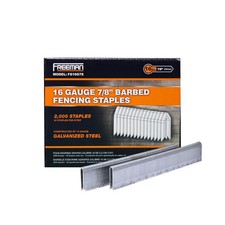 Freeman 16-Gauge Fencing Staples  7/8"  Glue Collated  Galvanized Steel  ...