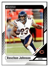 Roschon Johnson 2024 Donruss #121 Chicago Bears Football Card *302