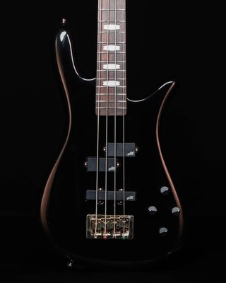Spector Icon NS-2 Bolt-On 4-String Electric Bass, Black Gloss