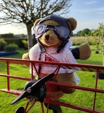 Red BÄRon Teddy und Mini Patch gratis 71 Richthofen Fokker Red Baron Luftwaffe