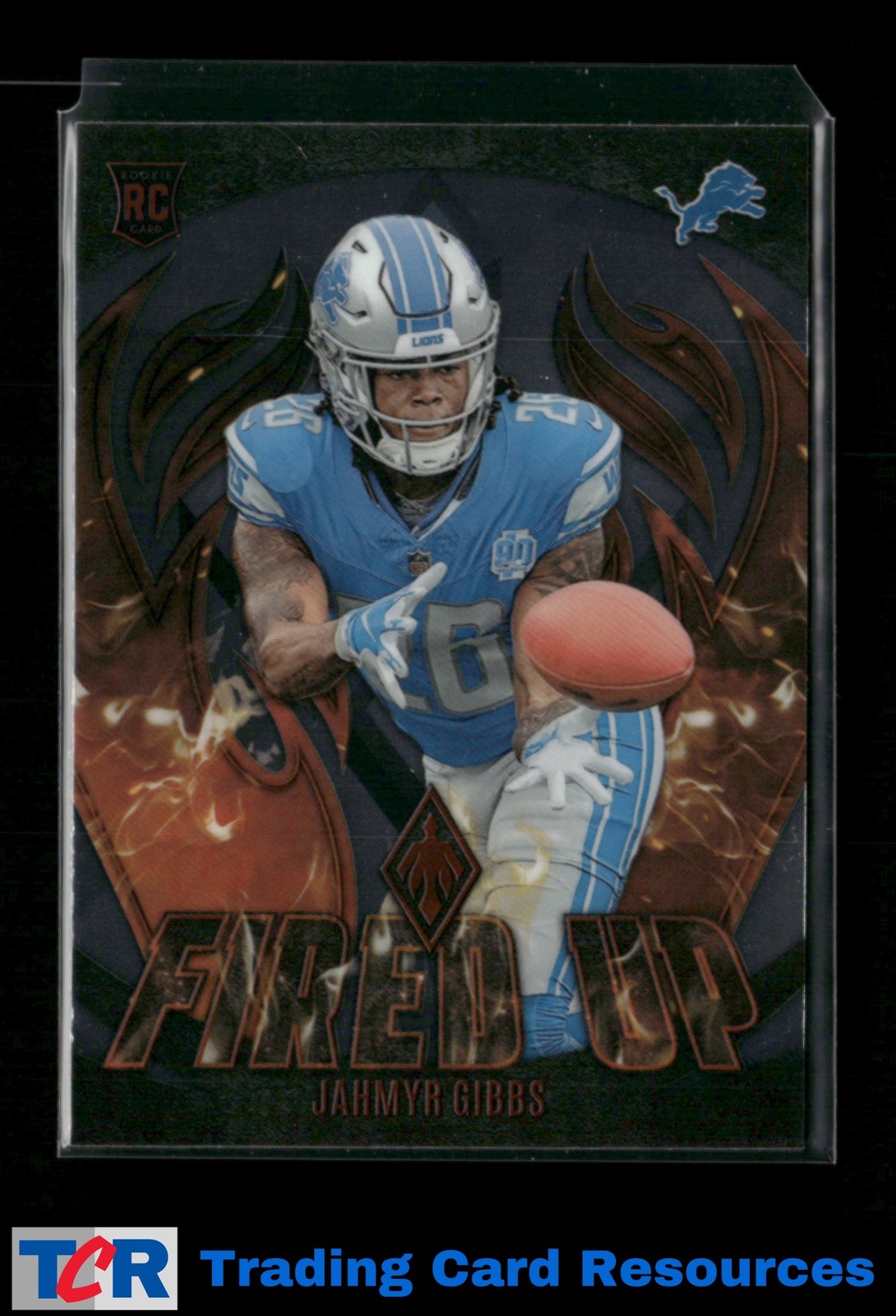 2023 Panini Phoenix #FU-10 Jahmyr Gibbs Fired Up