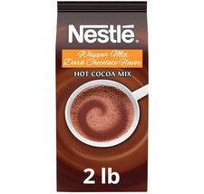 Nestle Hot Chocolate Mix, Whipper Mix, Dark Chocolate Flavor Hot Cocoa, Bulk Whi