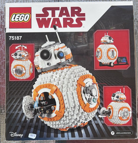 RETIRED LEGO SET 75187 STAR WARS BB-8 NEW SEALED BOX, THE LAST JEDI