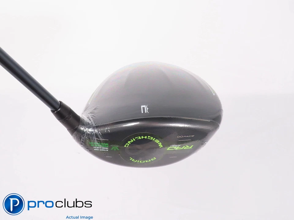 New! Left Handed Cobra King RAD Speed XB 9* Driver - Lin-Q White Stiff - 451116 - Image 2 of 4