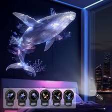 USB LED Projection Night Light Projector 3/6 ...