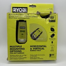 RYOBI ELL1750 Multi-Surface Laser Level 20 Ft...