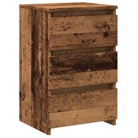 Nachttisch Altholz-Optik Holzwerkstoff 40X35X62,5 Cm