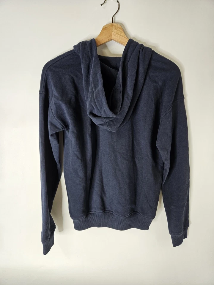 Sudadera con Capucha Abercrombie Niños Cremallera Completa Azul Talla 13/14 Foto 3 de 3