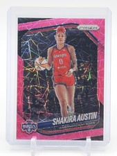 SHAKIRA AUSTIN 2025-26 PANINI PRIZM WNBA BASKETBALL PINK VELOCITY /79 #81 Q4244