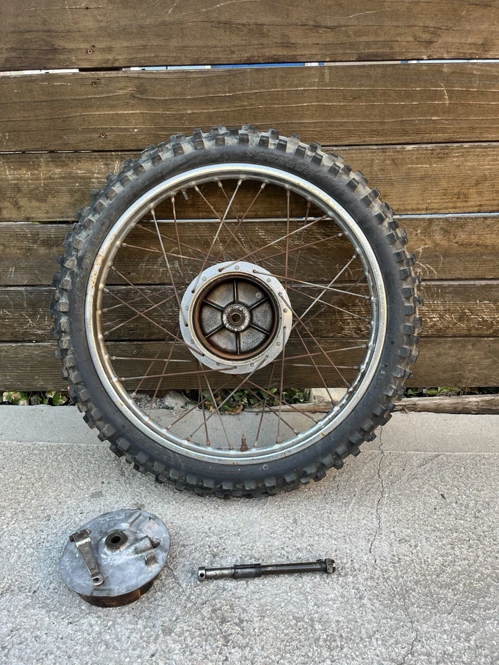 74 Yamaha DT3 DT 360 Enduro Front Rim Wheel - Image 2 of 4