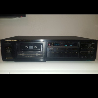 Marantz Kassettendeck stereo casette deck SD460 Bandzählwerk Schwarz