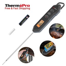 TempPro TP15HW Digital Instant Read Meat Thermometer Waterproof BBQ Grill Cook
