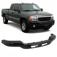 For 2003-2007 Gmc Sierra 1500 Classic Front Bumper Face Bar Wo Bracket Black For 2003-2007 Gmc Sierra 1500 Classic Front Bumper Face Bar Wo Bracket Black