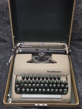 Smith Corona Sterling Portable Manual Typewriter Vintage with Case thumbnail