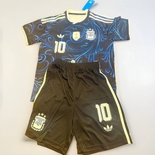 Adidas Argentina Away Messi #10 Soccer Youth Set