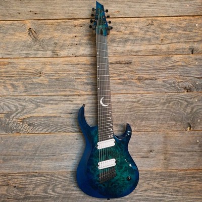 Used Kiesel 2022 Aries Multiscale 8-String Guitar - Aquaburst