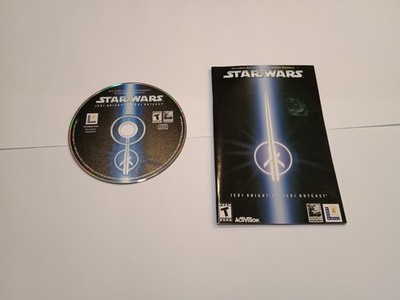 Star Wars Jedi Knight II 2: Jedi Outcast (PC CD-ROM) w/ Manual