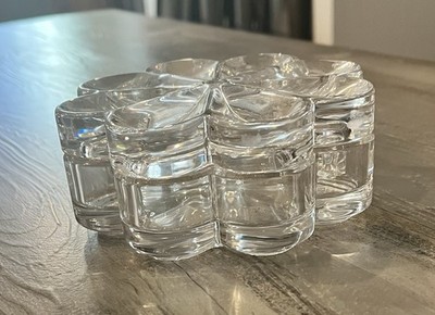 Bohemian Crystal Four Leaf Clover Trinket Box