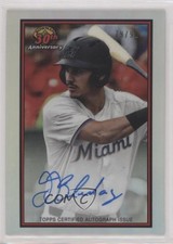 2019 Bowman Draft Chrome 30th Anniversary of Refractor 79/99 JJ Bleday Auto et6