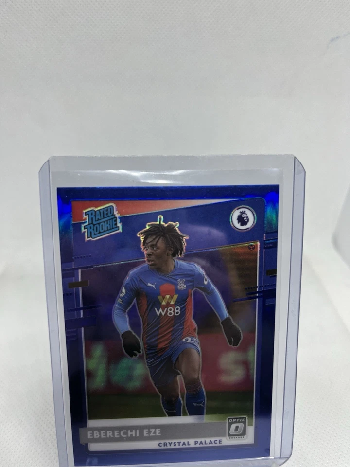 Panini Chronicles 2020-21 clasificación novato Eberechi Eze azul/49 ¡RARO! Coincidencia de colores Foto 2 de 4