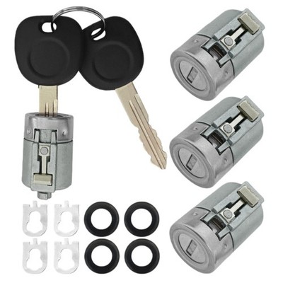 4 Tür Schloss Zylinder & 2 Schlüssel für Chevrolet Express GMC Savana 2001-2010