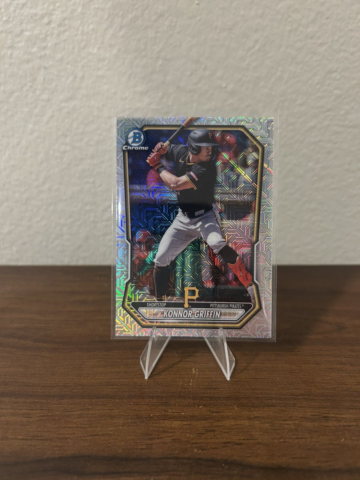 Konnor Griffin Chrome Mojo Refractor #BCP-92 2026 Bowman Pittsburgh Pirates