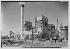 Kansas City, Hawthorn Power Plant, Kansas City Light and Power, Missouri. View