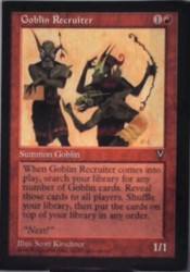 Goblin Recruiter (Visions)