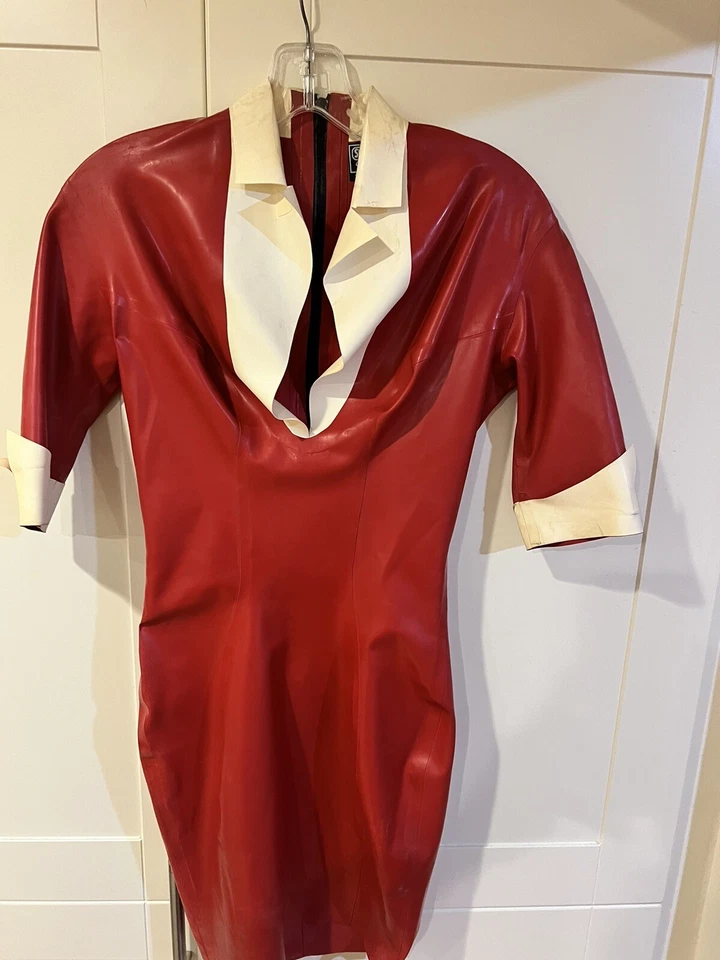 Хэллоуин медсестра латекс Res платье по коже два размера M - Изображение 4 из 4