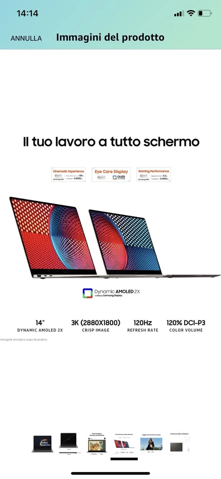 galaxy book 3 pro - Immagine 4 di 4