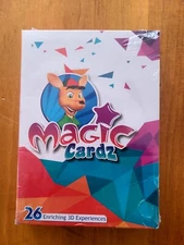 Augmented Reality Magic Learning Cardz A-Z 26 Enriching 3D Experiences New 