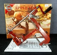 NORPRO APPLE MATE 2 Quickly Pares, Cores, & Slices in One Easy Motion! Crimson R