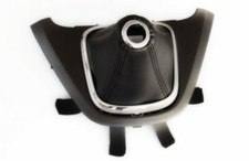 # Schwarze PU-Leder Schaltknauf Stiefel Gaiter Für Honda CR-V III 2007 - 2012