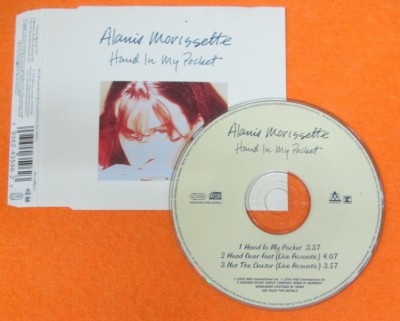 ALANIS MORISSETTE HAND IN MY POCKET 1995 MAVERICK WO312CD1 (S9) Single CD