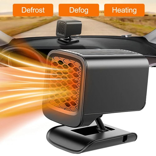 12V DC 100W Portable Electric Car Heater Heating Fan Defogger Defroster Demister - Picture 2 of 13