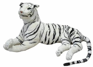 peluche tigre bianca