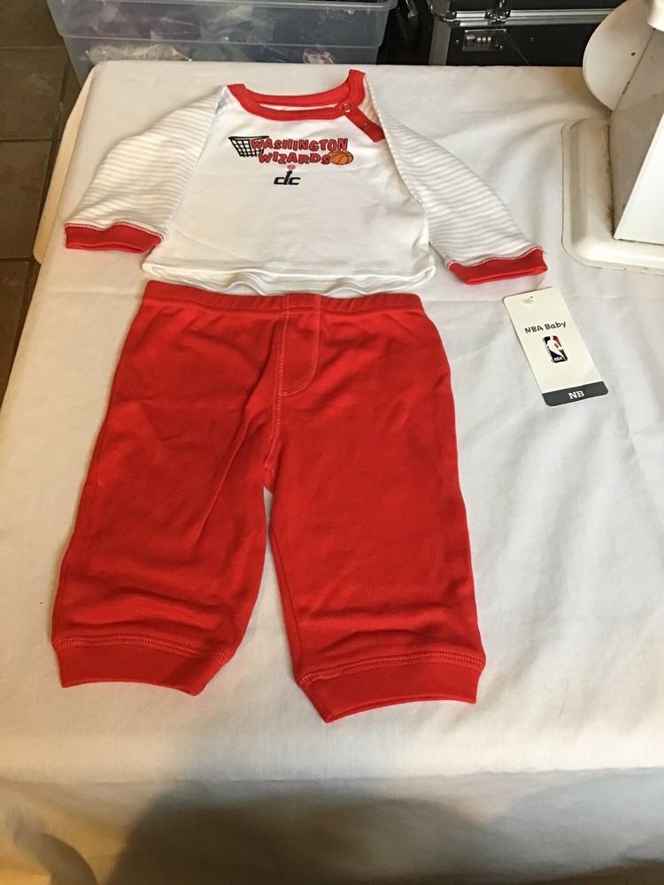 NBA Baby - Washington Wizards - 2 Piece Tee and Pant Set - 3-6 Months