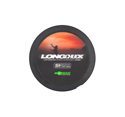 KORDA | LONGCHUCK CLEAR - DISTANZ KARPFEN ANGELSCHNUR *GRATIS VERSAND*