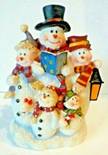 Snowman Family Up to 6 Outlet with Grounded Plug