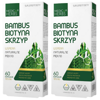 Biotin Komplex 120 Kapseln - Ackerschachtelhalm Bambus Extrakt - Medica Herbs