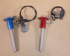 1/4" x 1-1/2" Grip Length 17-4 Stainless Steel Push Button Quick Release Pin