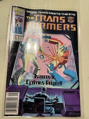 The Transformers Issue #24  After Death!  (1987) Marvel Copper Age