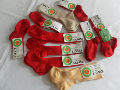 10 Socken Gr. 02 für Kleinkinder, 9-12 Monate, Ewers