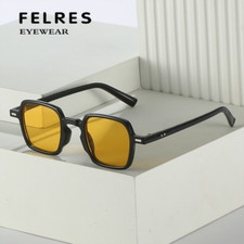 Men Women Square Small Frame Sunglasses Outdoor Driving Retro Glasses UV400