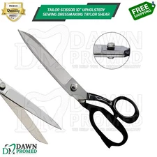 Tailor Scissor 10" Upholstery Sewing Dressmaking Carpet Taylor Shear German Gr