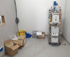 Buchi miniPilot 5-c 5 liter pilot glass reactor w/ julabo cf41 chiller w/ spares