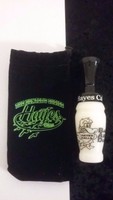 Hayes Bad Azz Duck Call Ivory/black Acrylic Hayes Bad Azz Duck Call Ivory/black Acrylic